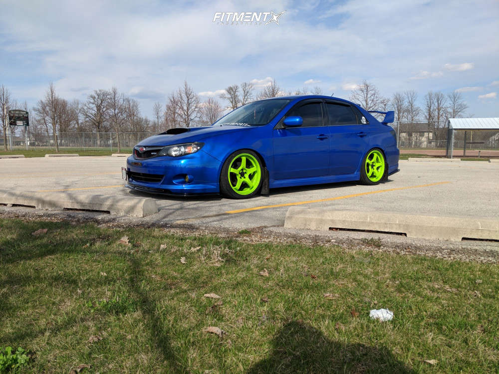 2008 Subaru WRX Base with 18x8.5 Rota Rt5 and Hankook 225x40 on