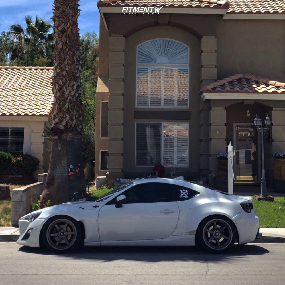 2016 Scion FR-S Base with 18x9.5 Cosmis Racing XT-006R and Hankook