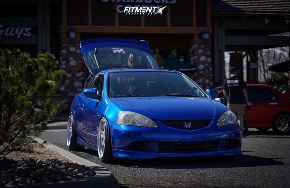 2006 Acura RSX Type-S with 18x9.5 Enkei RPF1 and Federal 225x40 on
