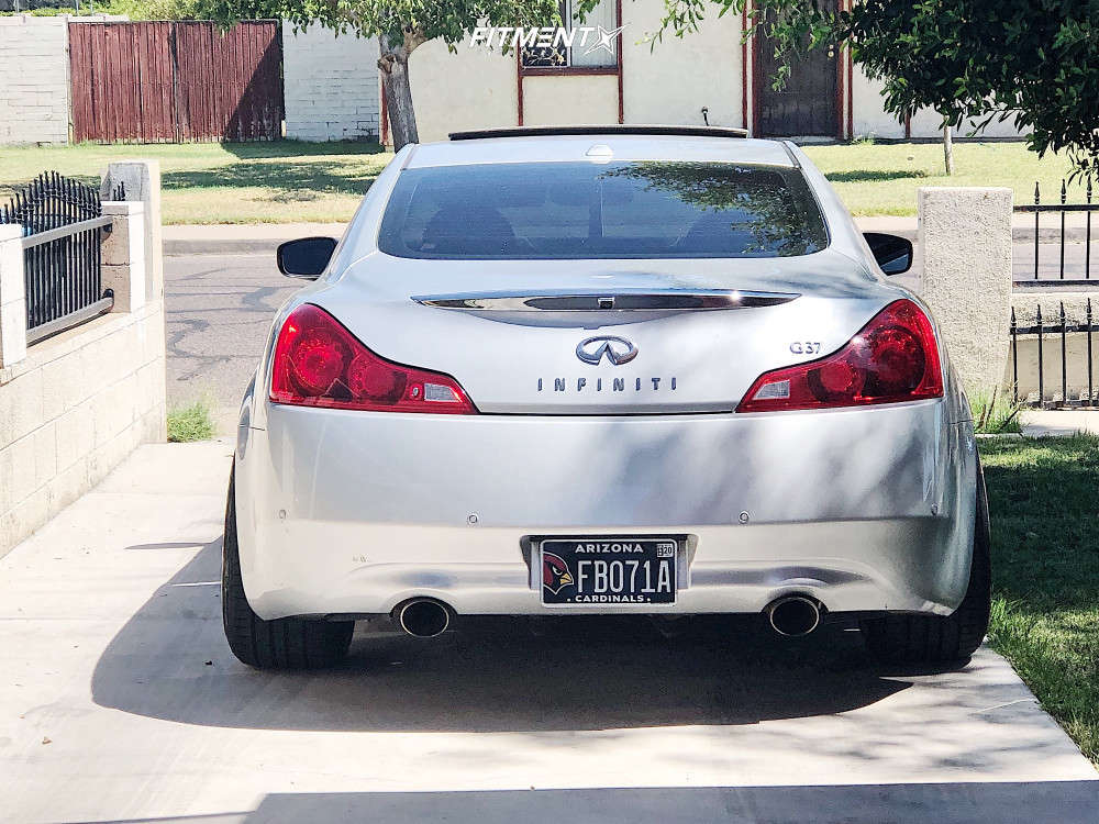 2011 INFINITI G37 Base with 19x9.5 Aodhan DS02 and Achilles 245x35 on ...