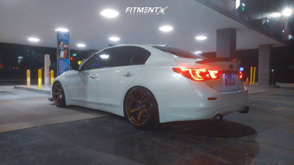 2016 INFINITI Q50 Premium with 19x9.5 Rays Engineering Nismo and ...
