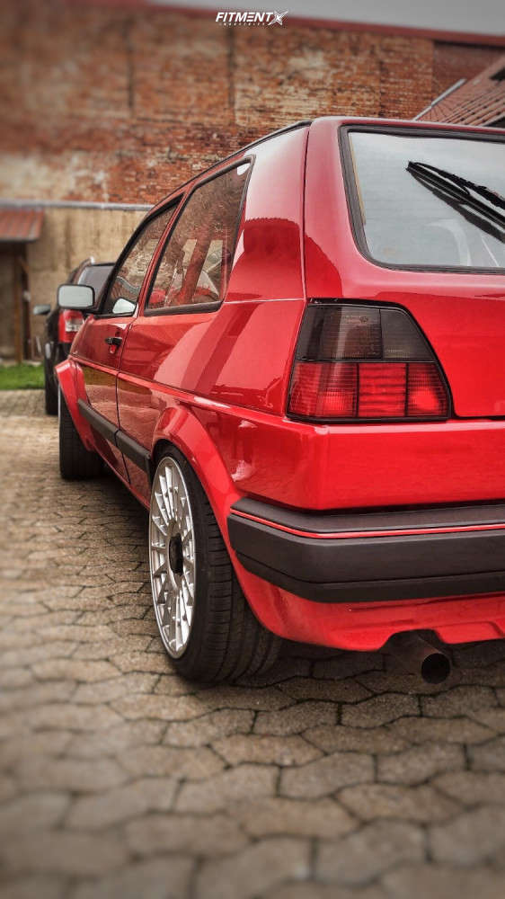 1989 Volkswagen Golf Base with 17x9 Rotiform Las-r and Falken 205x40 on ...