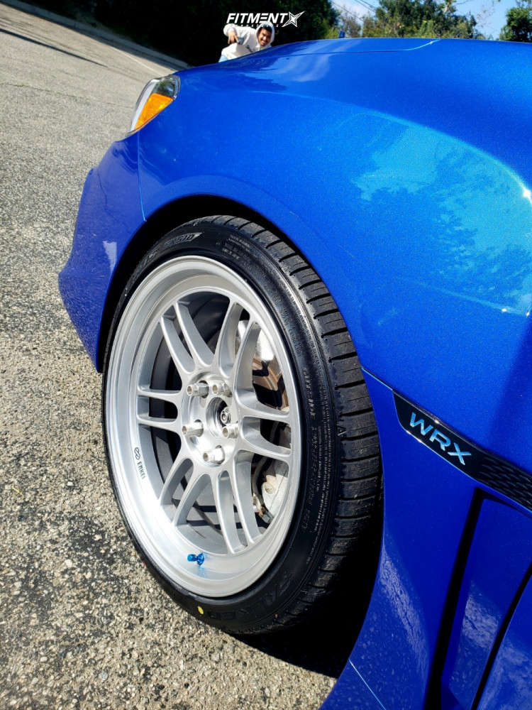2018 Subaru WRX Base with 18x9.5 Enkei RPF1 and Falken 245x35 on