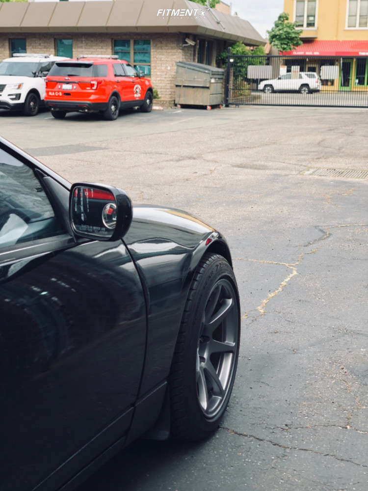 1991 Nissan 300ZX Base with 17x9.5 MB Wheels Battle and Goodyear