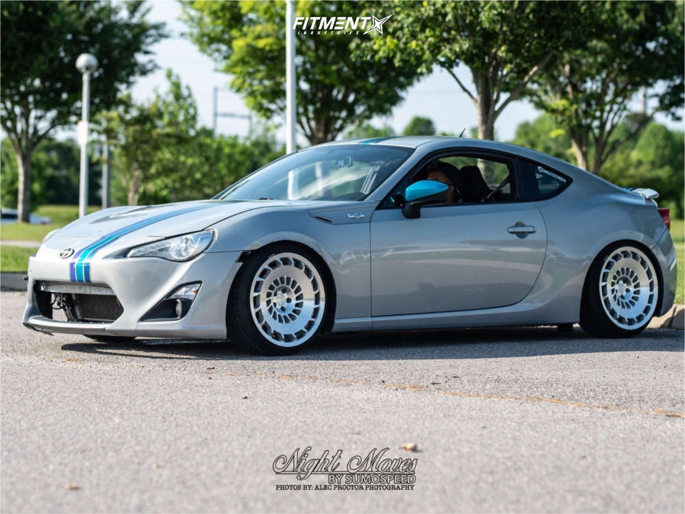 2013 Scion FR-S Base with 18x9.5 Rotiform Ccv and Achilles