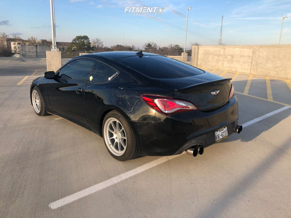 2015 Hyundai Genesis Coupe 3.8 with 18x8.5 Motegi Mr135 and Falken ...