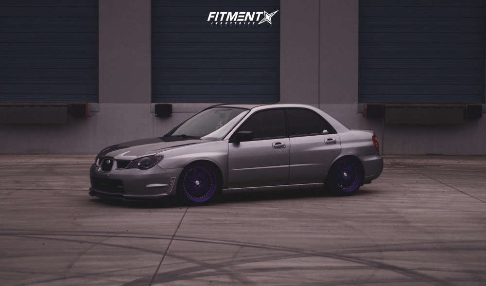 2007 Subaru Impreza 2.5i with 18x9 Varrstoen Mk5 and Nitto 235x40 ...