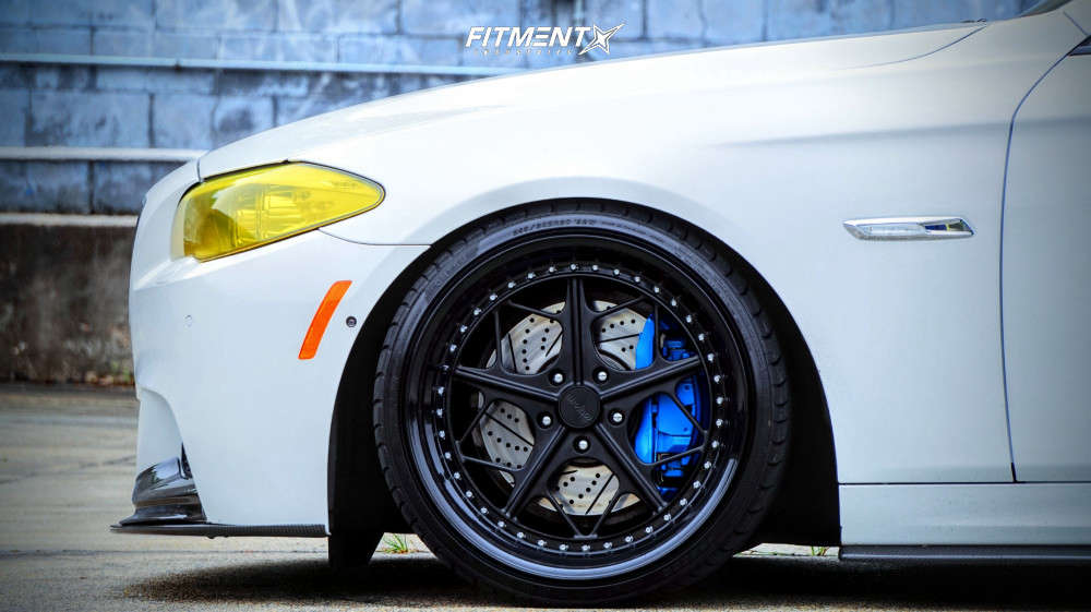2013 BMW 550i Base with 20x10 Rotiform LGB and Ohtsu 255x30 on ...