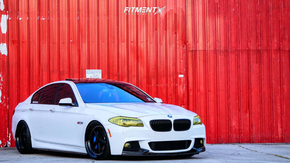 2013 BMW 550i Base with 20x10 Rotiform LGB and Ohtsu 255x30 on ...