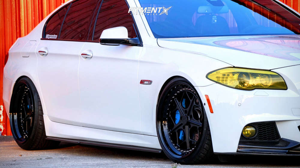 2013 BMW 550i Base with 20x10 Rotiform LGB and Ohtsu 255x30 on ...