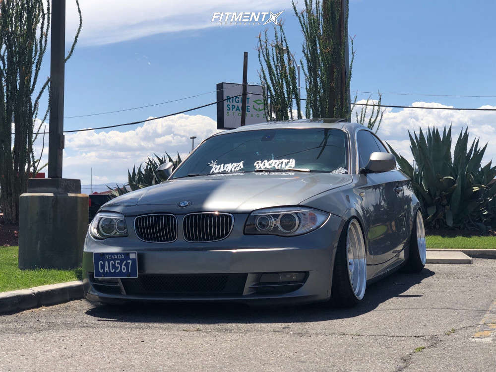 2010 BMW 128i Base with 18x9.5 Regen5 R32 and Michelin 195x35 on ...