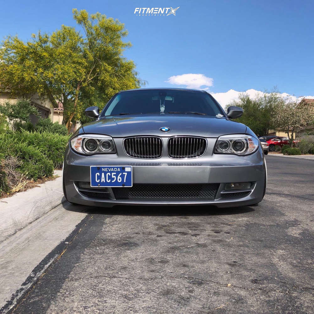 2010 BMW 128i Base with 18x9.5 Regen5 R32 and Michelin 195x35 on ...