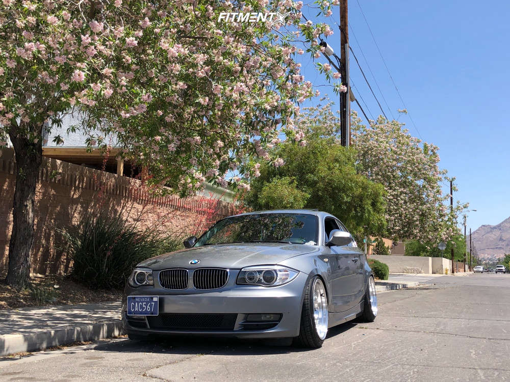 2010 BMW 128i Base with 18x9.5 Regen5 R32 and Michelin 195x35 on ...