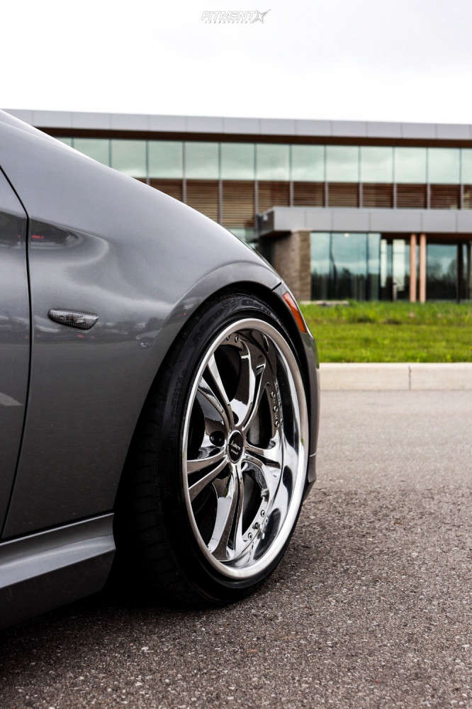 2010 BMW 323i Base with 18x8.5 Weds Cerberus Ii and Nitto 205x40