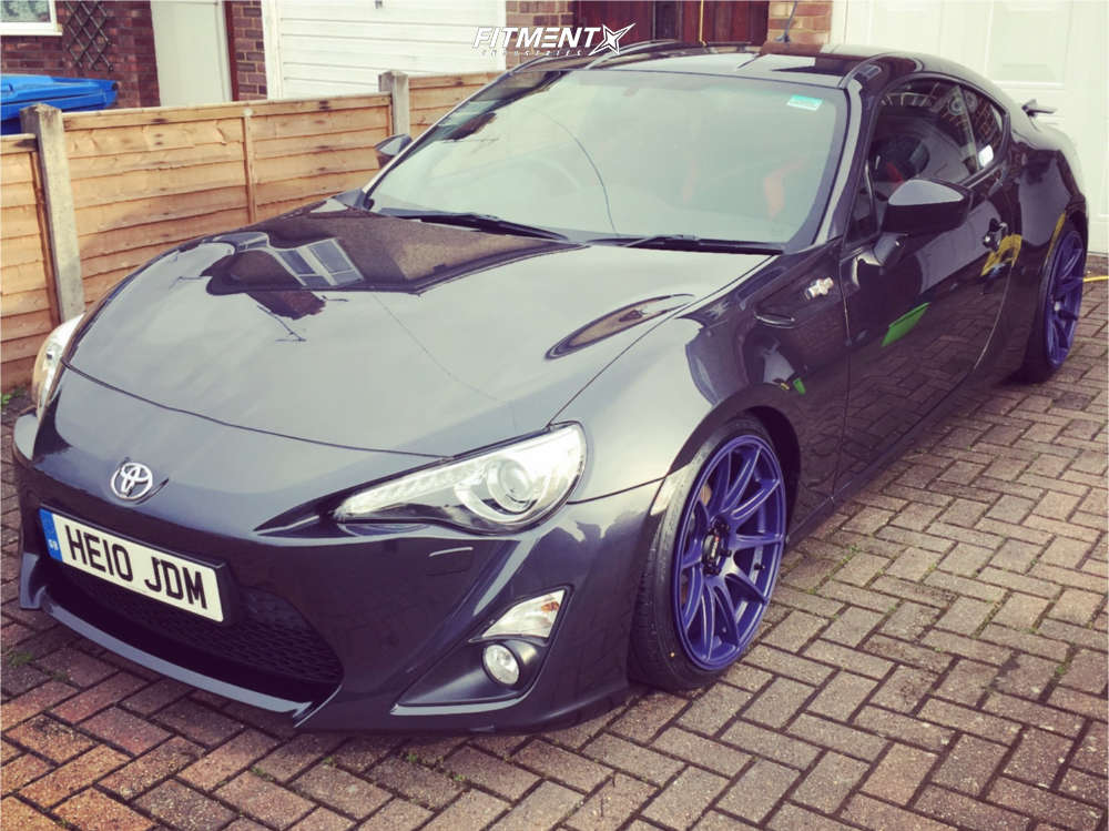 2012 Toyota 86 Base with 18x8.75 XXR 527 and Falken 205x40 on