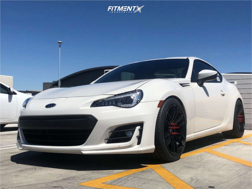 2017 Subaru BRZ Limited with 18x9.5 Gram Lights 57xtreme and