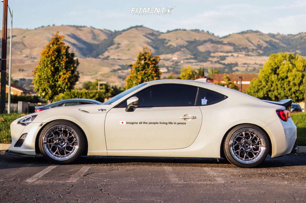 2013 Scion FR-S Base with 18x9.5 Aodhan Ds01 and Federal 225x40 on
