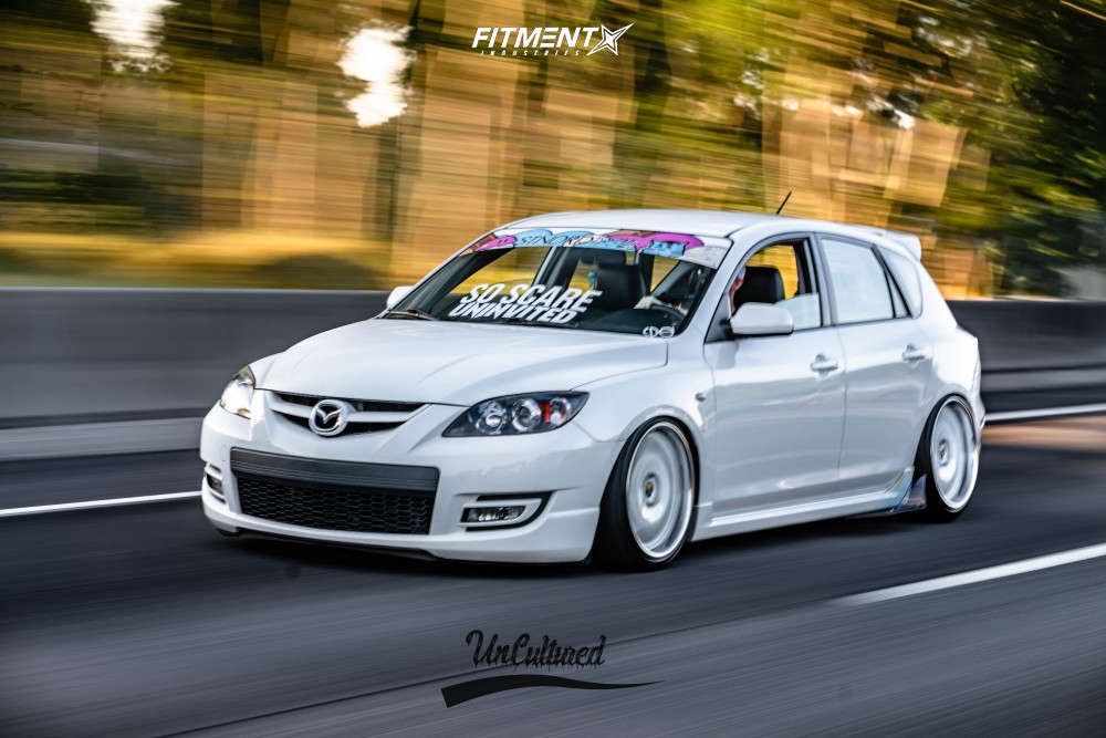 2008 Mazda MazdaSpeed3 Base with 18x8.5 Weds Bazreia and Achilles