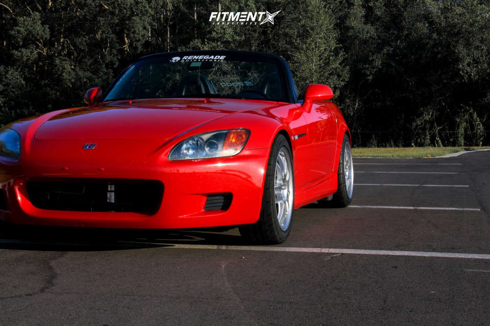 2000 Honda S2000 Base with 17x7.5 Enkei Pf01 and Firestone 225x45