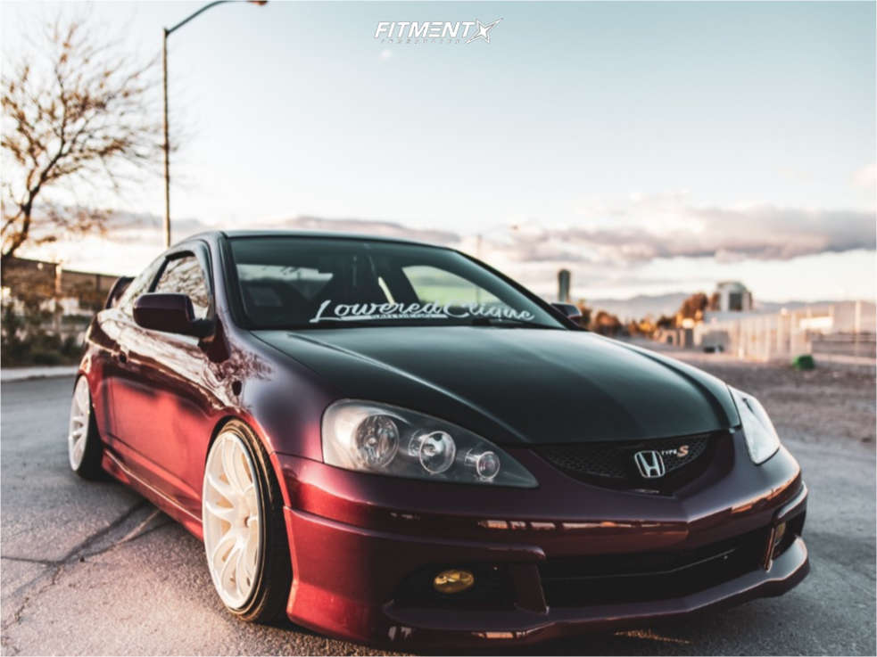 2006 Acura Rsx Type S With 18x9 5 Work Emotion Cr Kiwami And Westlake 215x35 On Coilovers 715414 Fitment Industries
