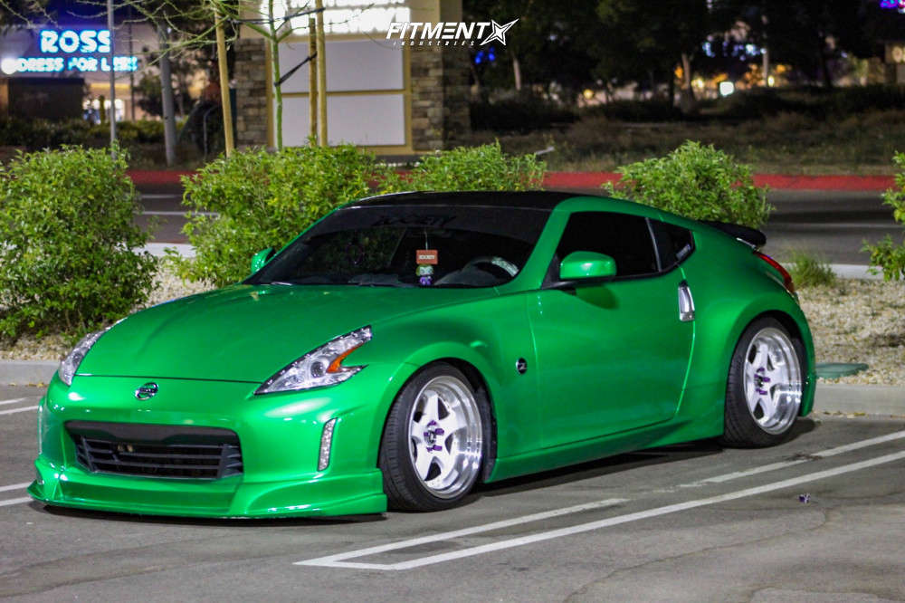 2015 Nissan 370Z Base with 18x9.5 MST Mt07 and Federal