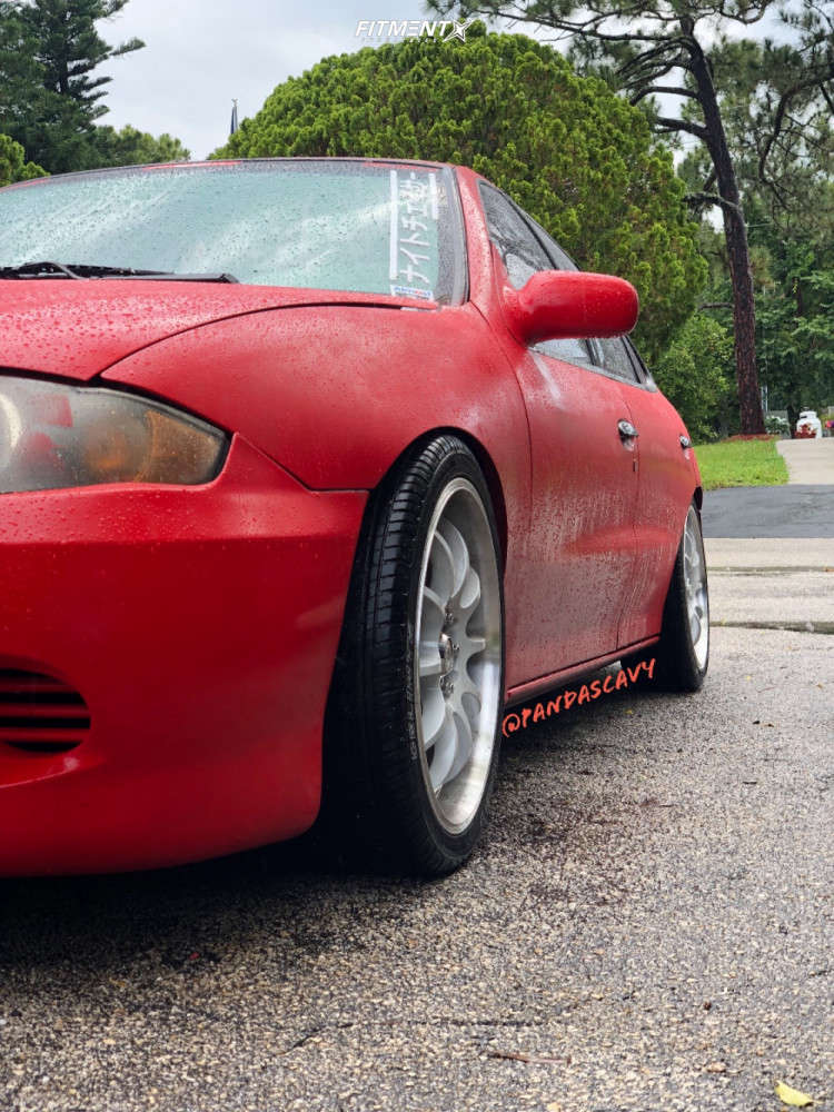2003 Chevrolet Cavalier Base with 17x7 Konig Lightning and Delinte ...