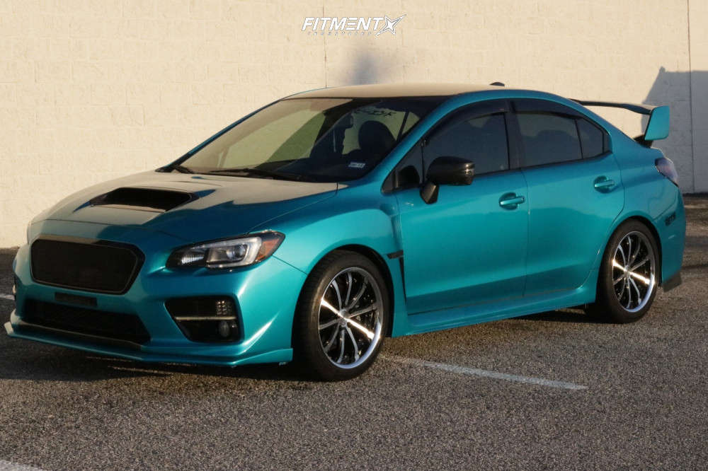 2015 Subaru WRX STI Base with 18x9 Work Varianza and Michelin