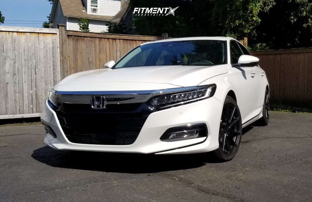 2019 Honda Accord Hybrid Touring with 18x8.5 TSW Watkins and Kumho ...