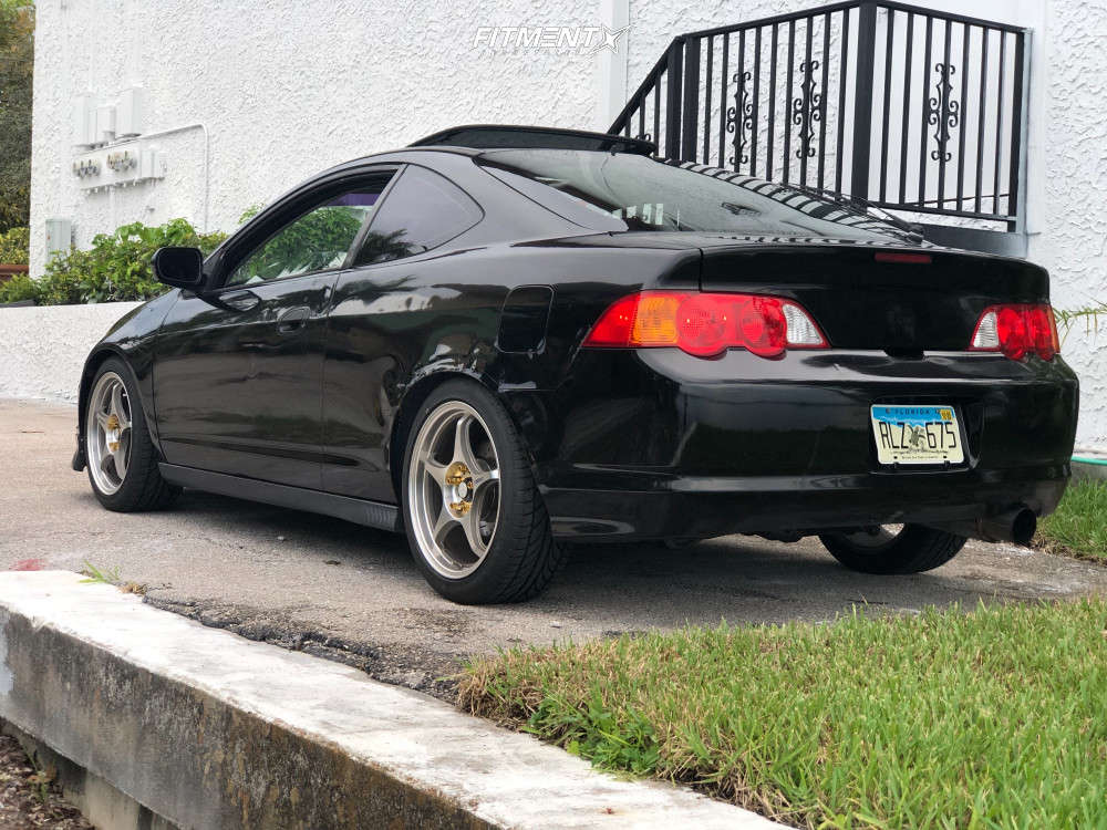 2004 Acura Rsx Type S 2dr Hatchback 2 0l 4cyl 6m With 17x8 5zigen Fn01r C And Achilles 215x45 On Coilovers 733918 Fitment Industries