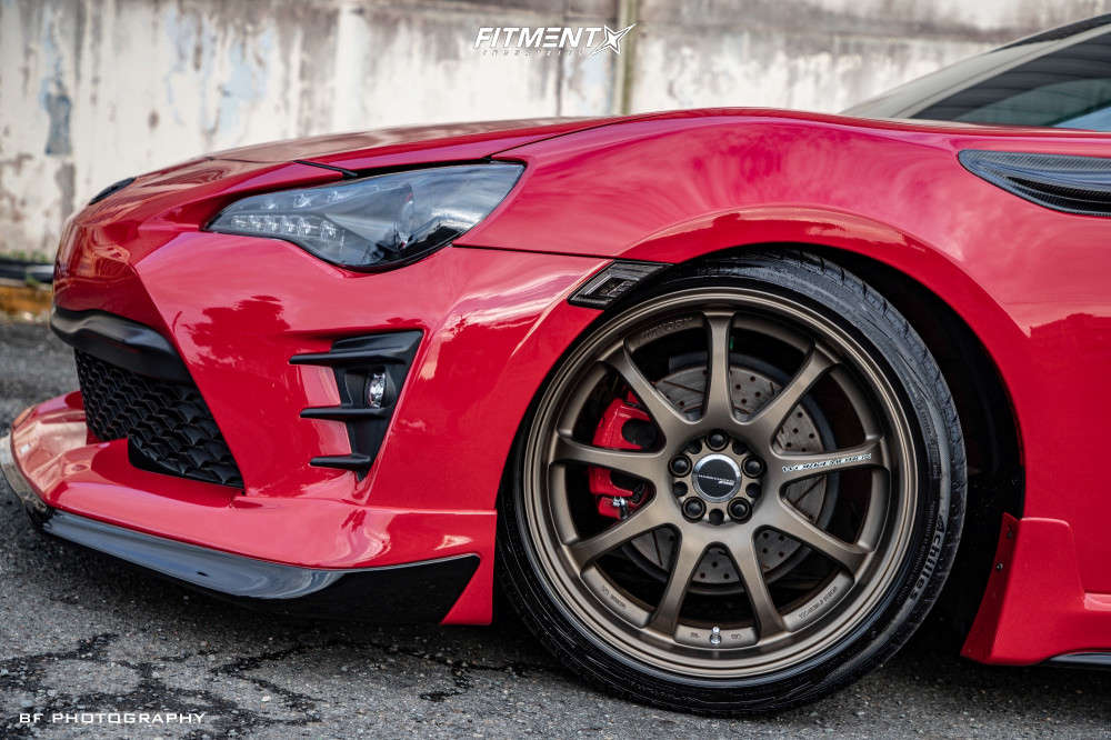 2017 Toyota 86 Base with 18x9 Work Xd9 and Achilles 225x30 on