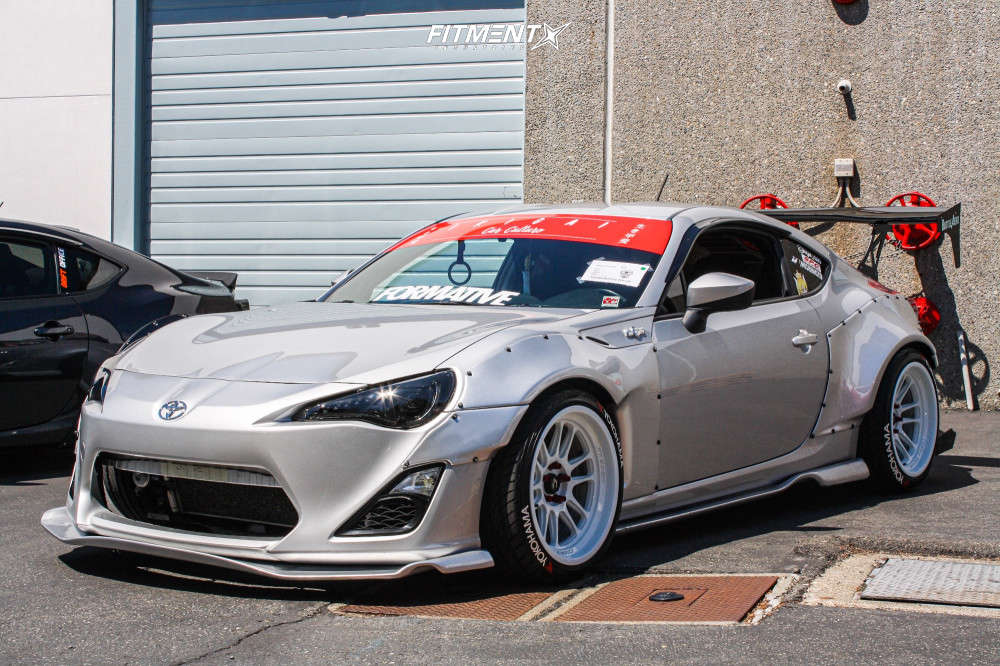 2014 Scion FR-S Base with 18x9.5 Cosmis Racing XT-206R and