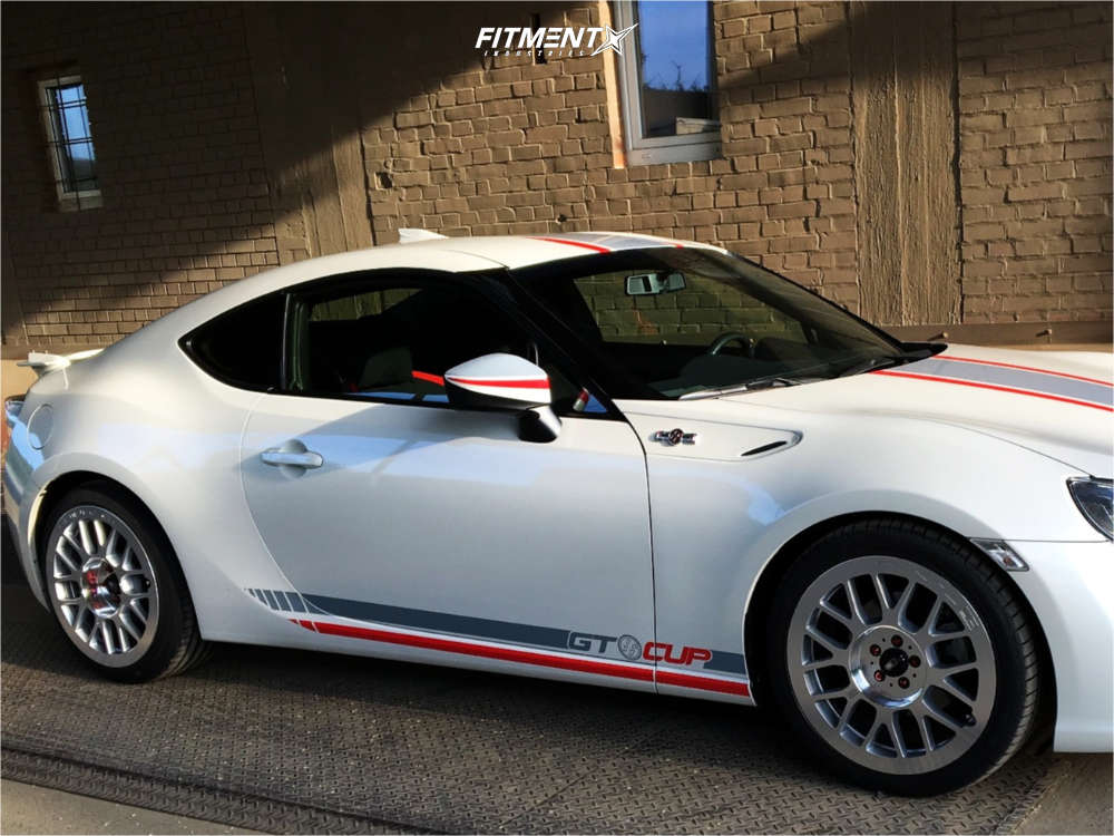 Stock 86 Rims 2016 Toyota 86 Base with 18x7.5 HD Gear and Hankook 235x40 on Stock ...