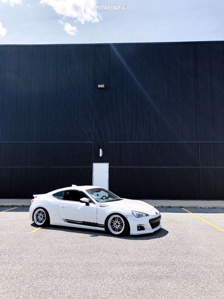 2013 Subaru BRZ Sport-tech with 17x9 Enkei RPF1 and Yokohama