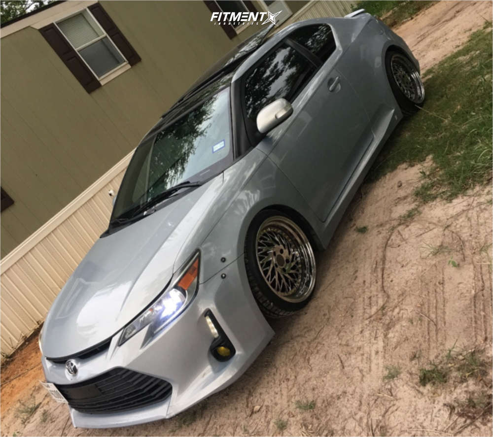2014 Scion TC Base with 18x9.5 Aodhan Ds03 and Nankang 225x35 on