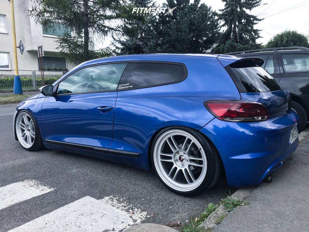 2009 Volkswagen Scirocco Base with 19x9.5 Japan Racing Jr7 and
