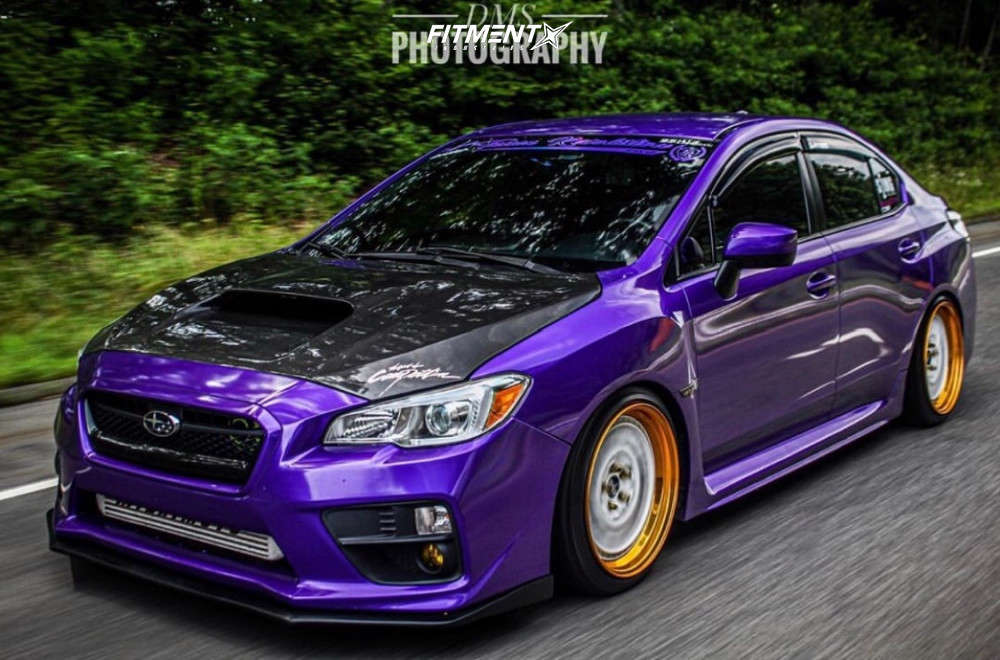 WRX Mk−W156 2008 Subaru WRX with 18x10.5 22 Varrstoen Es6 and 215/35R18