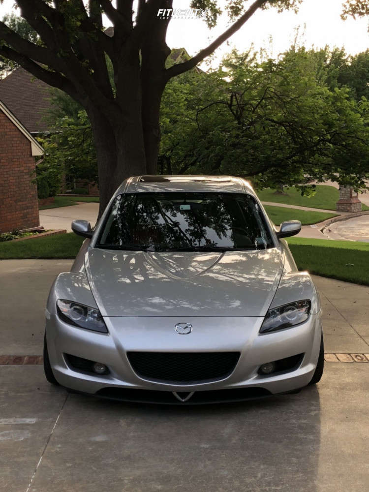 2004 Mazda RX-8 GT with 19x8.5 Work Varianza T1S and Nitto 215x35 on ...