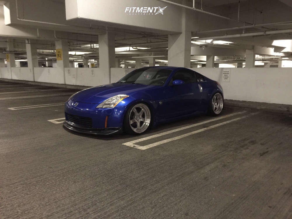 2003 Nissan 350Z Enthusiast with 19x9.5 Aodhan Ah03 and Nankang