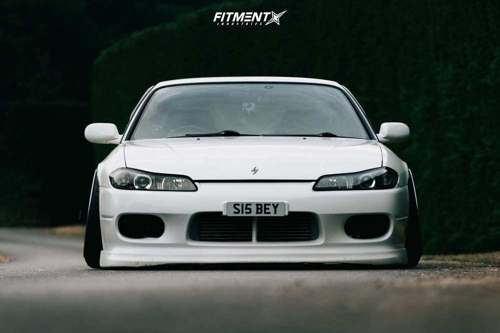 2000 Nissan 200SX Base with 18x9.5 7Twenty Style 49 and Nankang 215x35 ...