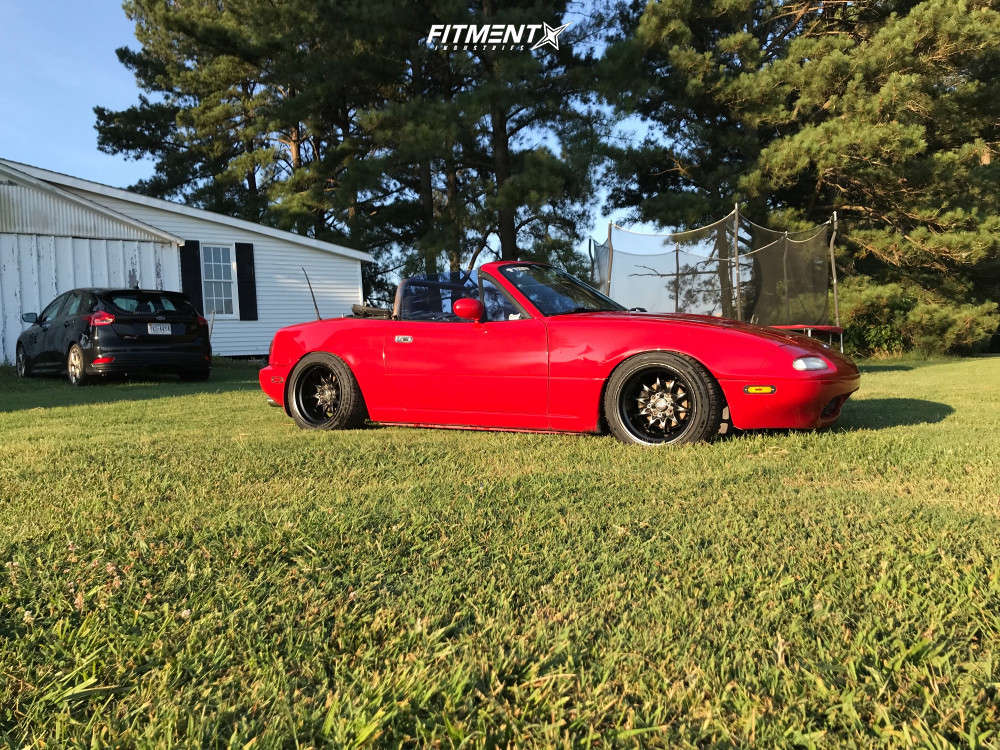 1990 Mazda Miata Base with 15x9 JNC Jnc003 and Falken 195x50 on