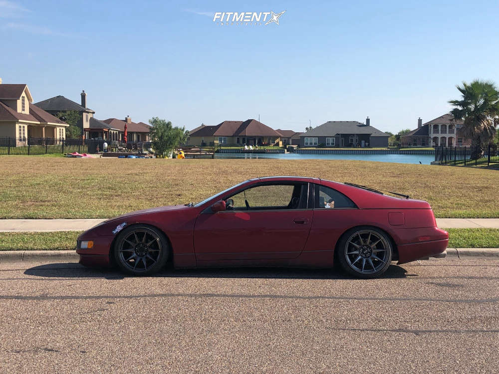1993 Nissan 300ZX 2 2 with 18x9.75 XXR 527 and Achilles 215x40 on