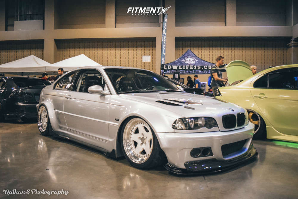 2004 BMW 330Ci Base with 18x10 CCW Classic and Toyo Tires 315x30 on Air ...
