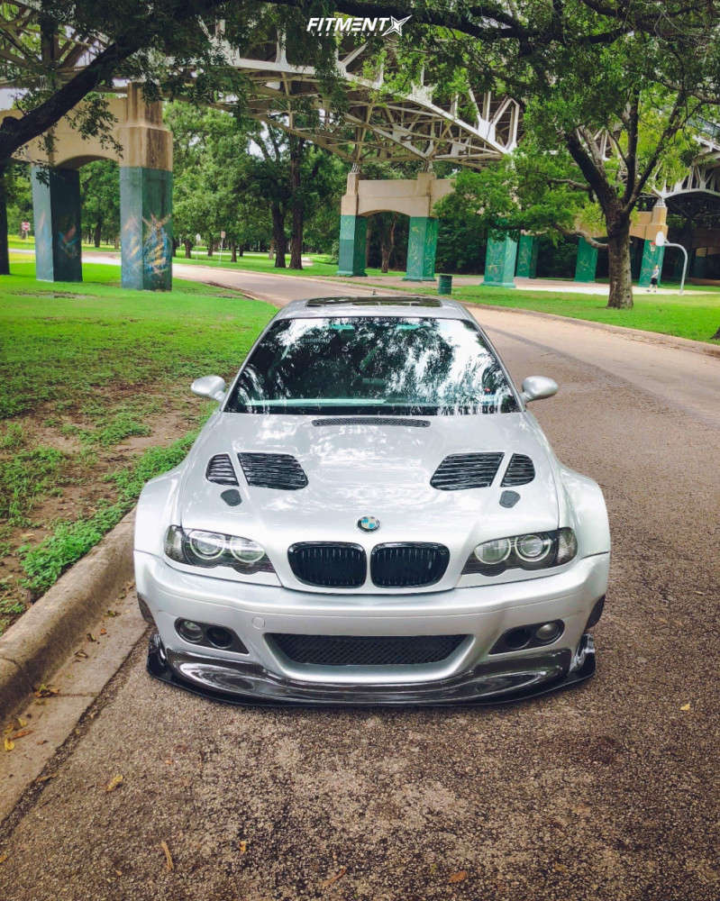 2004 BMW 330Ci Base with 18x10 CCW Classic and Toyo Tires 315x30 on Air ...