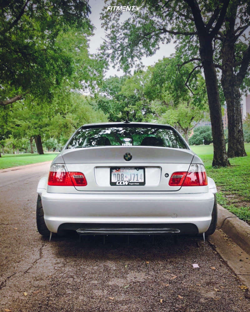 2004 BMW 330Ci Base with 18x10 CCW Classic and Toyo Tires 315x30 on Air ...