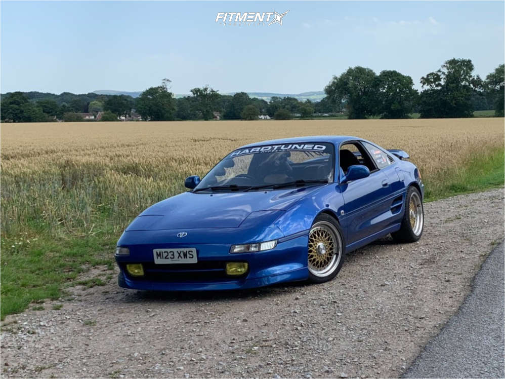1995 Toyota MR2 Turbo with 16x7.5 Lenso Bsx and Toyo Tires 215x40