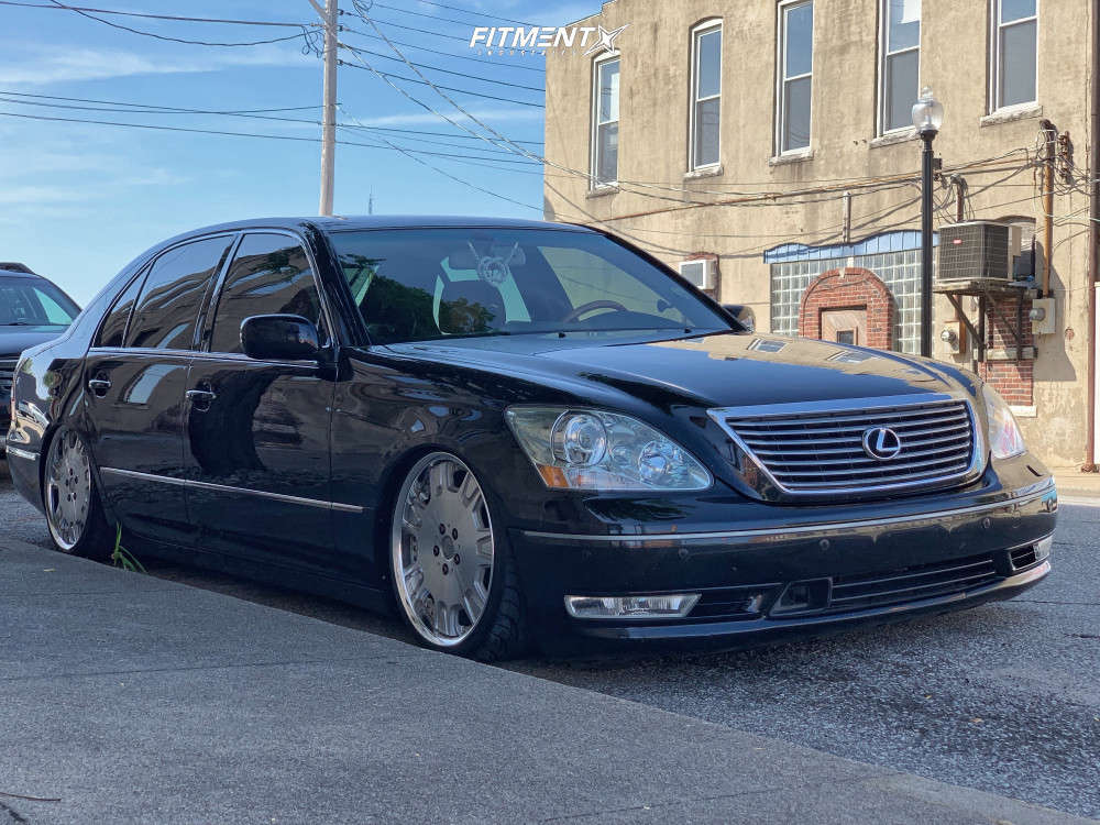 2005 Lexus LS430 Base with 19x8 Work LS507 and Federal 215x35 on 