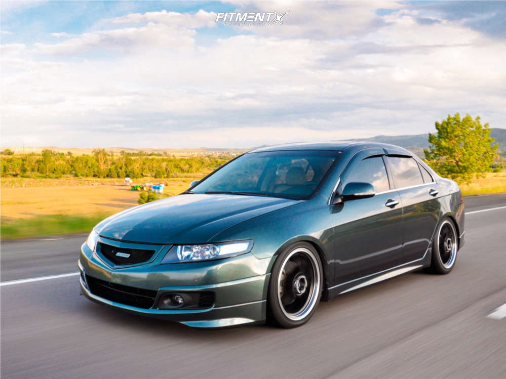 2006 Acura TSX Base with 18x7.5 Enkei J10 and Firestone 225x40 on