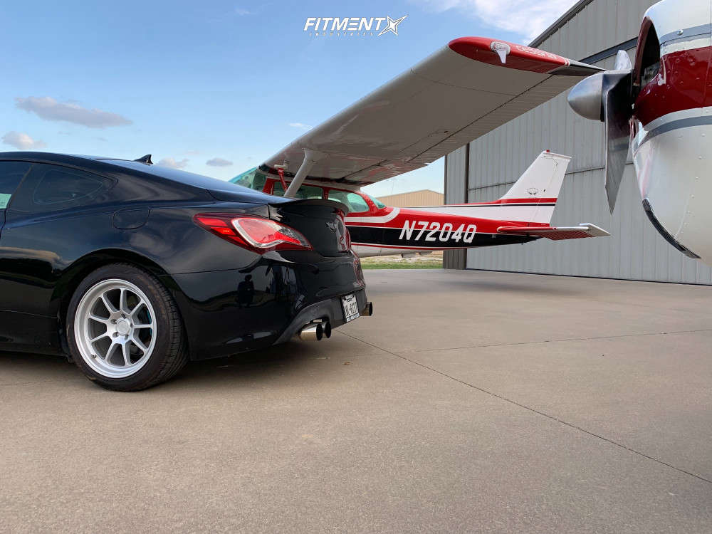 2015 Hyundai Genesis Coupe 3.8 with 18x9.5 Motegi Mr135 and Falken ...