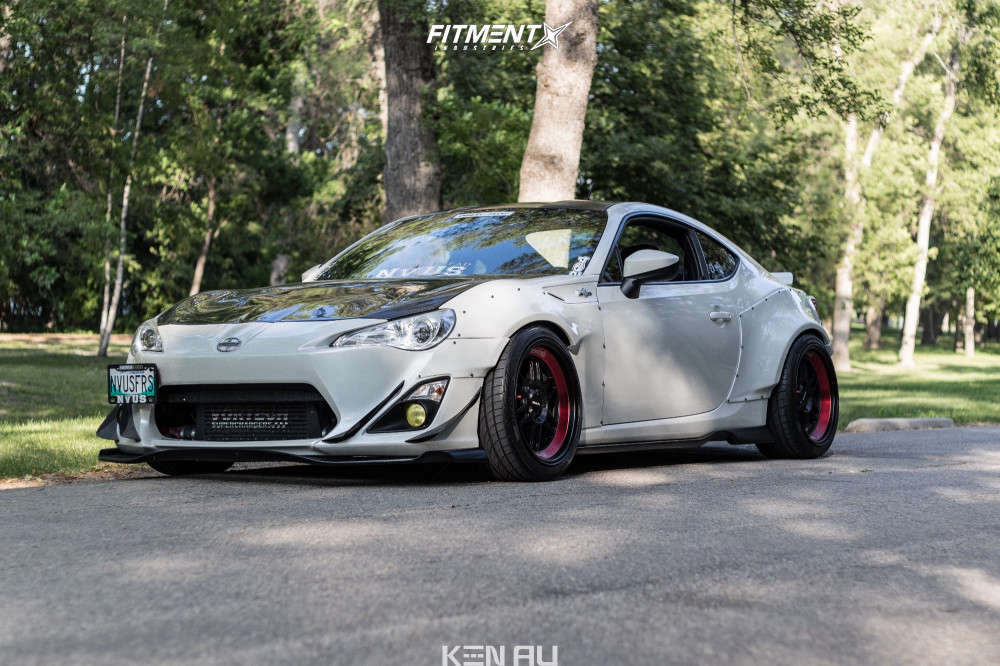 2013 Scion FR-S Base with 18x9 Klutch Ml1 and Sumitomo 225x40 on