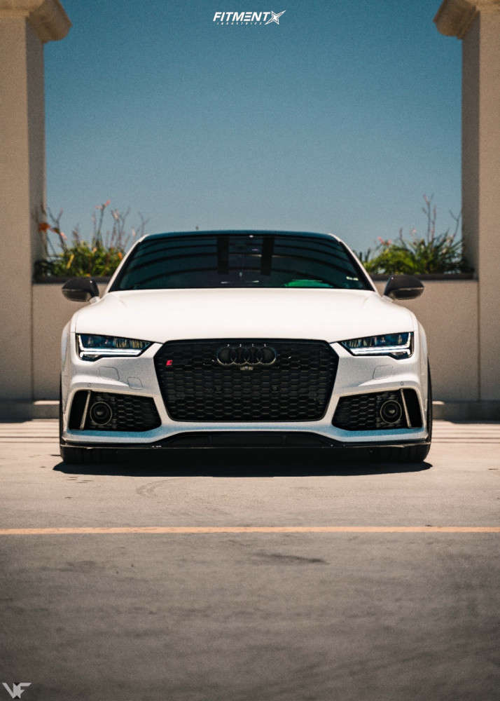 2016 Audi RS7 Base with 21x10.5 Vorsteiner VFN315 and Michelin 275x30